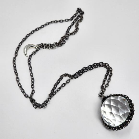 Rainbow Prisms Beveled Sphere Necklace - Picture 12 of 12